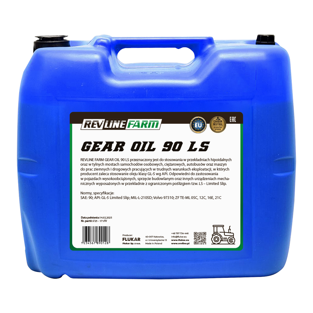 REVLINE FARM GEAR OIL 90 LS - obrazek 2
