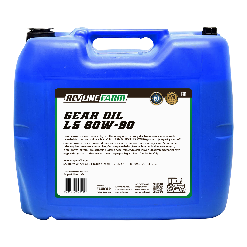 REVLINE FARM GEAR OIL LS 80W-90 - Image 2