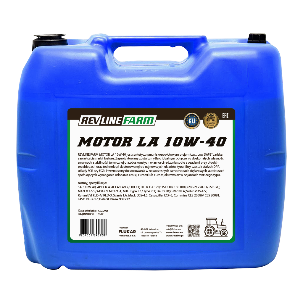 REVLINE FARM MOTOR LA 10W-40 - Image 2