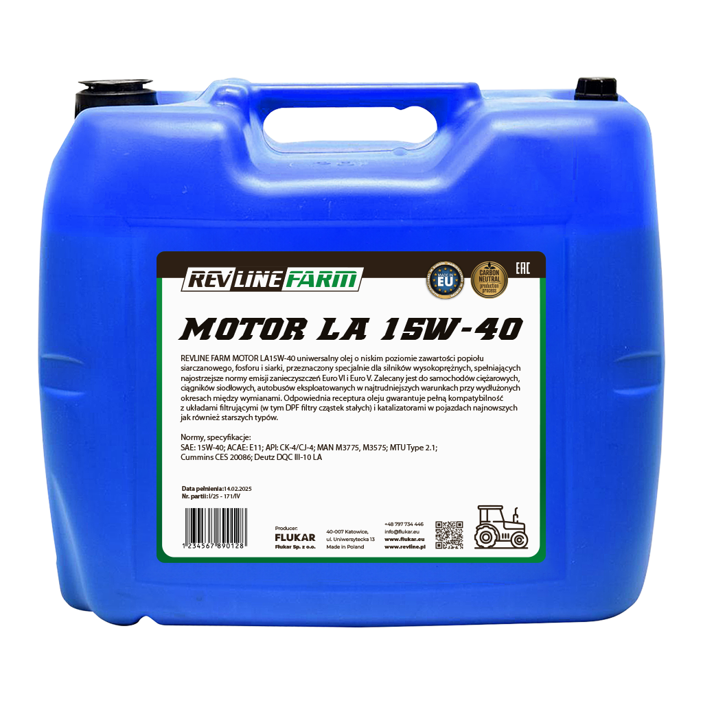 REVLINE FARM MOTOR LA 15W-40 - Image 2