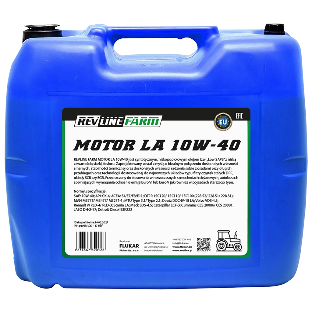 REVLINE FARM MOTOR LA 10W-40 - obrazek 2