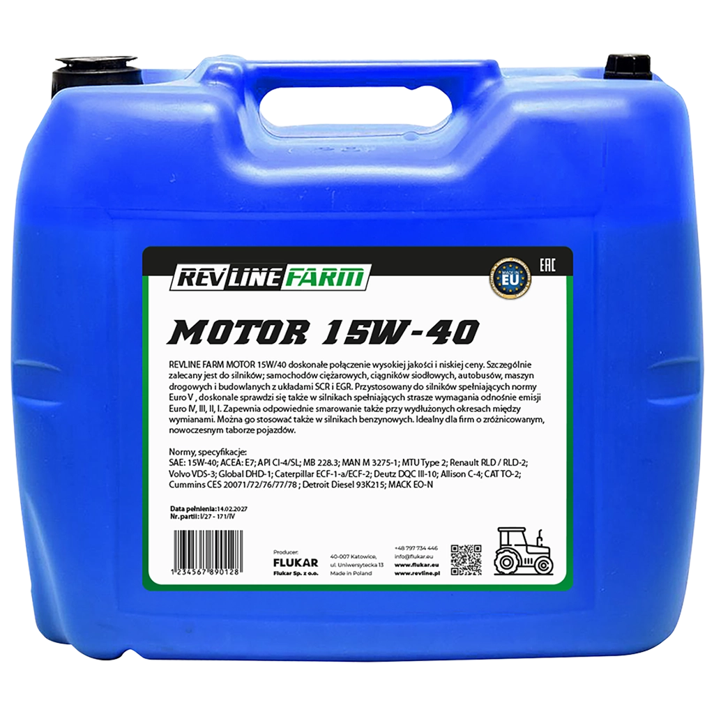REVLINE FARM MOTOR 15W-40 - Image 2